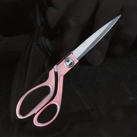 1pc Rose Gold Color Scissors, Stainless Steel Rose Gold Scissors For Office, Sewing 9.4inch, Easter DIY Crafting Handwork