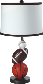 24.5"H MULTI-SPORT TABLE LAMP (1PC/CTN) (1.56/2.50)