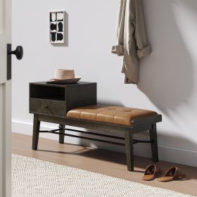 Florens Drawer Storage Bench-KONA