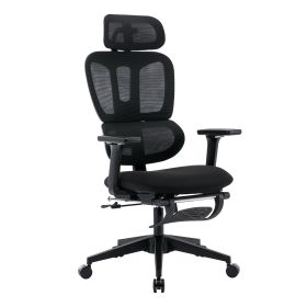 Ergonomic Mesh Office Chair with 4D Adjustable Armrest,High Back Desk Computer Chair,Ergonomic Office Chair with Wheels for Home & Office