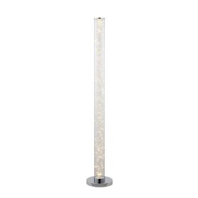 49" Exposed Rope LED Minari Clear Column Floor Lamp