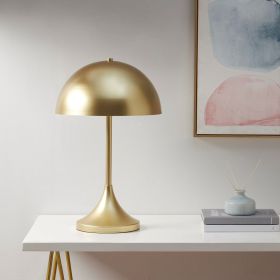 Bryson Dome-Shaped 2-Light Metal Table Lamp