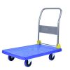 Foldable Platform Push Hand Truck Cart; 880 lbs. Weight Capacity