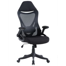 Adjustable Mesh Swivel Designer High Back Ergonomic Price Office Chair(New) Furniture; Black