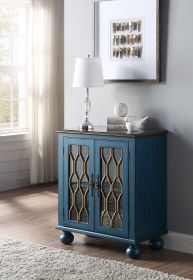 Lassie Console Table in Antique Blue Finish AC00195