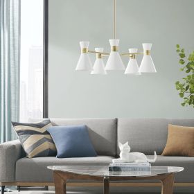 [Only support Drop Shipping Buyer] Ezra 5-Light Metal Chandelier