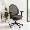 Techni Mobili Deco LUX Executive Office Chair; Black