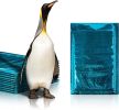 Amiff Teal Bubble Mailers 5 x 9; Pack of 25 Padded Cushion Mailing Envelopes 5x9; Shipping Bags with Peel and Seal; Glamour Teal Metallic Foiled Bag f