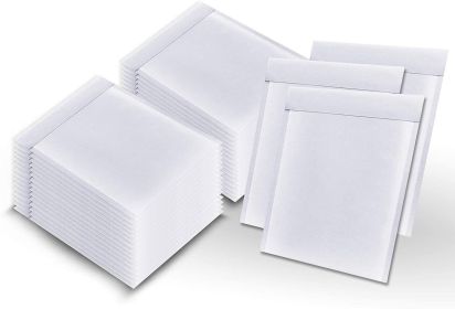 Pack of 1200 White Shipping Envelopes 8.5 x 11 Bubble Mailer 8 1/2 x 11 Kraft Paper Bubble Mailers. Peel and Seal Padded Envelopes for Bulk Mailing Sh