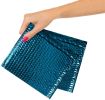 Metallic Blue Bubble Mailers 6 x 6.25; Poly Padded Envelopes Pack of 25; Self Adhesive Padded Shipping Envelopes; Peel and Seal Mail Bubble Envelopes;