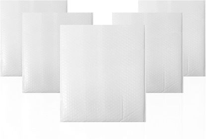 White Bubble Mailers Pack of 10 Bubble Poly Mailers 8.5 x 11 White Poly Envelopes 8 1/2 x 11 Bubble Mailers; Packing Supplies; Self Seal Bubble Mailer