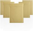 Natural Brown Kraft Bubble Mailers 8.5 x 13 Padded Envelopes 8 1/2 x 13; Pack of 10 Paper Cushion Envelopes with Peel and Seal for Mailing Shipping Pa