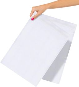 Pack of 25 White Kraft Padded Envelopes 10.5 x 15 Bubble Mailers Self Seal Padded Envelopes Kraft Paper Mailers 10 1/2x15 with Bubble Lining for Shipp