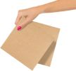 Brown Rigid Mailers 9.75 x 12.25; Self-Seal Hard Shipping Envelopes Pack of 25; No Bend Cardboard Envelope Mailers; Heavy-Duty Cardboard Mailers; Flat