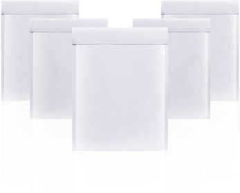 Pack of 10 White Shipping Envelopes 9.5 x 13 Bubble Mailer 9 1/2 x 13 Kraft Paper Bubble Mailers. Peel and Seal Padded Envelopes for Bulk Mailing Ship