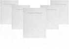 Pack of 25 White Rigid Mailers 6 x 8 Paperboard Photo Mailers 6x8 Stay Flat No Bend Mailers with Self Sealing Closure; Documents Chipboard Envelopes f