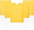 Pack of 10 Yellow Kraft Bubble Mailers 8.5 x 13 Paper Cushion Padded Envelopes 8 1/2 x 13 Shipping Bags with Peel and Seal for Mailing Packing and Pac