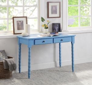 Altmar Writing Desk; Blue Finish YF