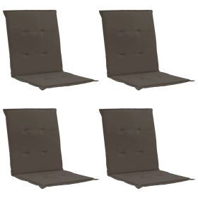 Garden Chair Cushions 4 pcs Anthracite 39.4"x19.7"x1.2"