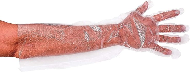 Disposable Food Gloves 22"; Pack of 200 Clear Plastic Gloves for Food Handling; 1.1 mil Thick Poly Food Prep Gloves Disposable; Safe Plastic Food Glov