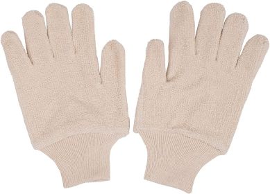 12 Pack Terry Cloth Gloves 24 OZ. Industrial Oven Gloves for Heat Care. General Purpose Gloves with Elastic Wrist. Heat Resistant Gloves for Baking; C