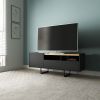 Manhattan Comfort Winston 53.14 TV Stand with 4 Shelves in Black and Cinnamon