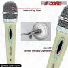 5 Core 3Pcs Dynamic Microphone XLR Audio Cardioid Mic w/ Clip Vocal Karaoke Singing PM 286 WH+BLU+BLK 3PC