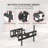 32-70 Inch Double Pendulum Large Base TV Stand Tmds-101 Bearing 50Kg/Vese600*400/Upper And Lower-10~ 10Â¬âˆž