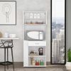 Hopkins 1-Drawer 3-Shelf Pantry Cabinet White