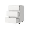 Eagle Creek 3-Drawer Rectangle Filing Cabinet White