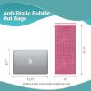 Pack of 25 Anti-Static Bubble Out Bags 8 x 17.5 Resealable Static Shielding Bag 8 x 17 1/2 Bubble Cushioning Wrap Pouch Bag. Ideal for Packaging; Stor