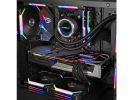 Lian Li UNI Fan SL120 RGB Black 3x 12cm Fan Pack with Controller - UF-SL120-3B