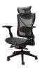 Big and Tall Office Chair with Adjustable lumbar and slide seats ; Headrest and 4d armrest ; tilt function max degree is 115 Â¬âˆž; 300LBS; Black