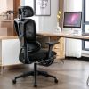 Ergonomic Mesh Office Chair with 4D Adjustable Armrest,High Back Desk Computer Chair,Ergonomic Office Chair with Wheels for Home & Office