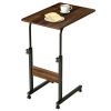 C Side Table Laptop Table Small Slim Snack Side Table for Couch Bed Sofa for Small Spaces Living Room Bedroom