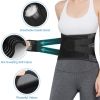 Back Support Belt for Women Size-S, Lumbar Support, Back Support Belt, Scoliosis Back Brace, Adjustable Air Mesh Back Brace with 5 Stays for Lower Bac