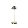 17.5" In Ryder Silver Nickel G-9 Led Table Lamp