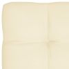 Pallet Sofa Cushion Cream 47.2"x31.5"x3.9"