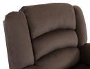 Global United Transitional Microfiber Fabric Upholstered Loveseat