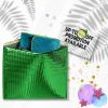 Pack of 25 Green Metallic Bubble Mailers 12.75 x 10.5. Green Padded Envelopes 12 3/4 x 10 1/2. Glamour Bubble Mailers. Peel and Seal Envelopes. Mailin