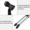 Desktop Microphone Stand Table Desk Mic Holder Tripod Stands Clip Holder Foldable Mount Clamp Podcast Recording 5 Core MS RBS