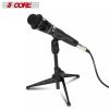 Mini Microphone Stand Tripod Universal Adjustable Desk Microphone Stand Portable Foldable Table Top Desktop Stand with Small Plastic Microphone Clip 5