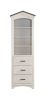 Tree House Bookcase in Weathered White & Washed Gray 37168