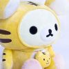 [Rilakkuma - White] Plush Gadget Storage Box / Trinket Box / Pen Pencil Holder (9.8 inch height)