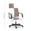 Chessboard office chair; office chair with adjustable backrest armrest; suitable for office; dormitory and study (black and white)