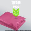 Hot Pink Poly Mailers 6 x 9; Peel and Seal Poly Shipping Bags for Small Business Pack of 50; Waterproof Shipping Envelopes for Clothing 2 Mil; Tear-Pr