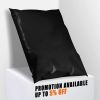 Pack of 100 Black Poly Mailers 10x13 Large Shipping Bags for Clothing 2 mil Poly Mailer Bags 10 x 13 Poly Mailers; Plastic Mailing Envelopes for Cloth