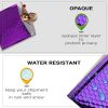 Pack of 25 Metallic Purple Bubble Mailers 8 x 11 Purple Poly Mailers 8x11 Padded Bubble Envelopes Peel and Seal Envelopes Shipping Bags for Mailing Pa