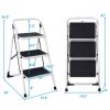 HD 3 Step Ladder Platform Lightweight Folding Stool