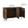 Sadler 34"H 3-Door Cabinet